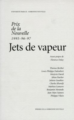 Jets de vapeur : prix de la nouvelle, 1995-96-97