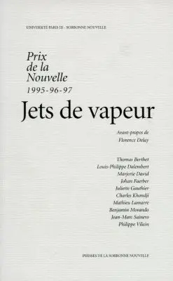 Jets de vapeur : prix de la nouvelle, 1995-96-97