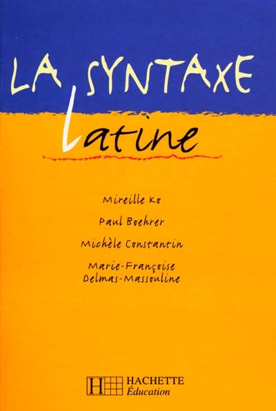 La syntaxe latine