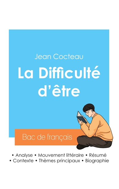 Réussir son Bac de français 2024 : Analyse de La Difficulté d'être de Jean Cocteau
