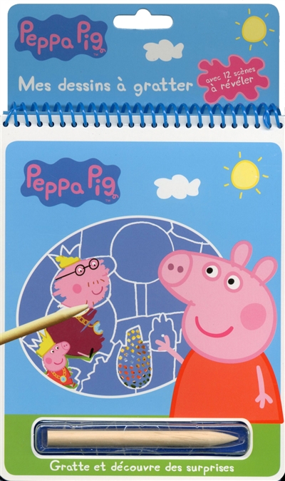 Peppa Pig : mes dessins à gratter