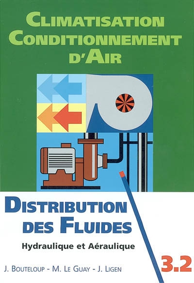 Climatisation, conditionnement d'air. Vol. 3.2. Distribution des fluides : hydraulique et aéraulique