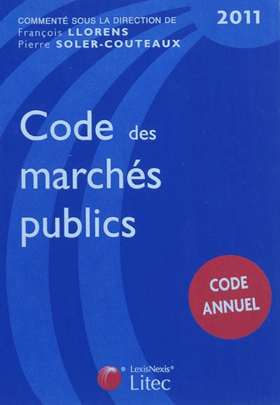 Code des marchés publics 2011