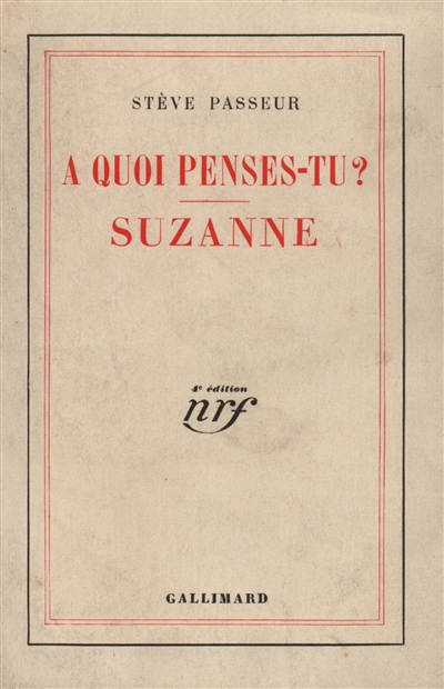 A quoi penses-tu ?. Suzanne