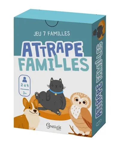 Attrape familles : jeu 7 familles