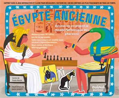 Egypte ancienne : Découvrez en jouant le monde fantastique des pharaons