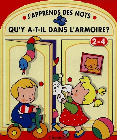 J'apprends des mots : qu'y a til dans l'armoire