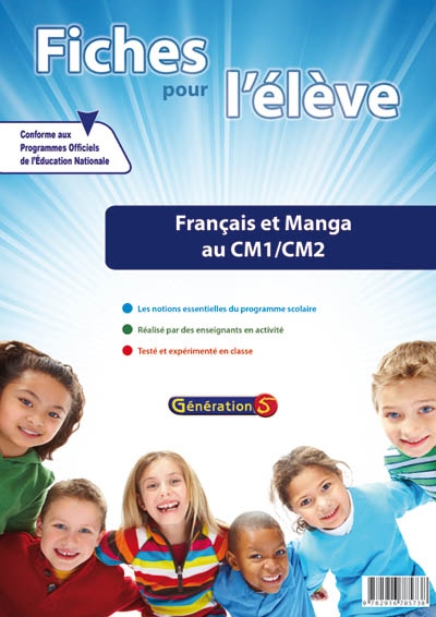 Fiches pour l'élève. Français et manga au CM1-CM2