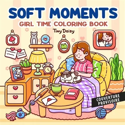 Soft moments : girl time coloring book