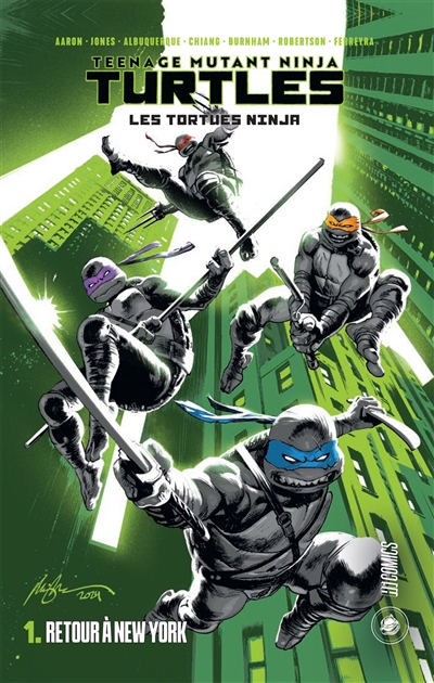 Teenage mutant ninja Turtles : les Tortues ninja : retour à New York. Vol. 1