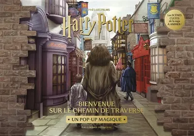 Bienvenue sur le chemin de Traverse : un pop-up magique : d'après les films Harry Potter
