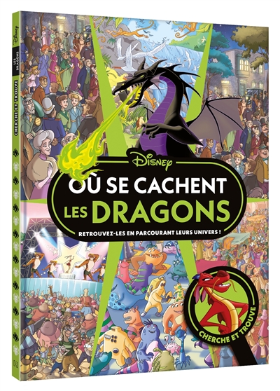 Où se cachent les dragons ? : cherche et trouve