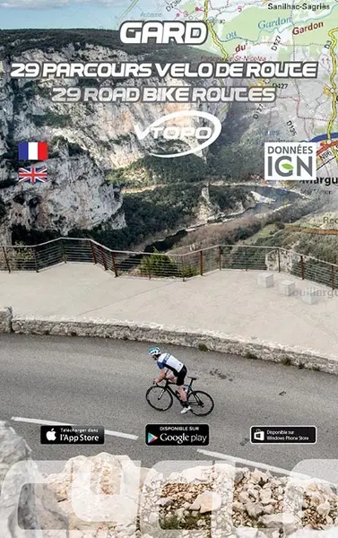 Gard : 29 parcours vélo de route. Gard : 29 road bike routes