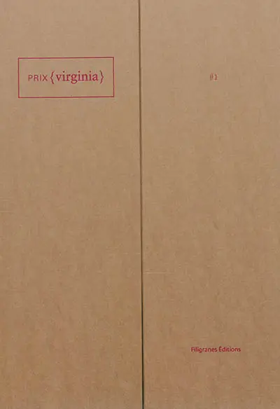 Prix Virginia. Vol. 1. Edition 2012-2014