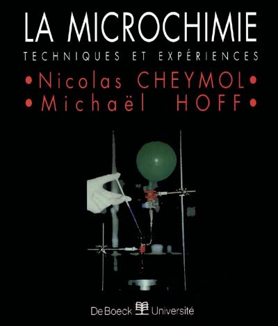 La microchimie : techniques...