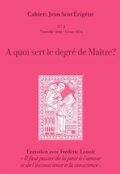Cahiers Jean Scot Erigène,...
