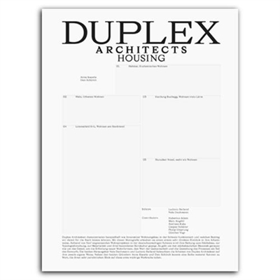 Duplex Architects : Housing
