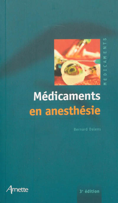 Médicaments en anesthésie