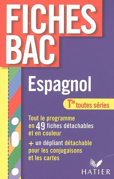 Espagnol terminale toutes séries