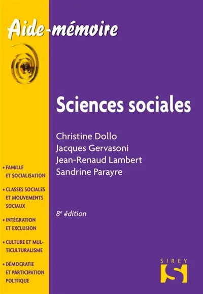 Sciences sociales