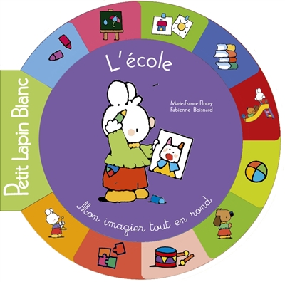 L'école (petit Lapin Blanc)