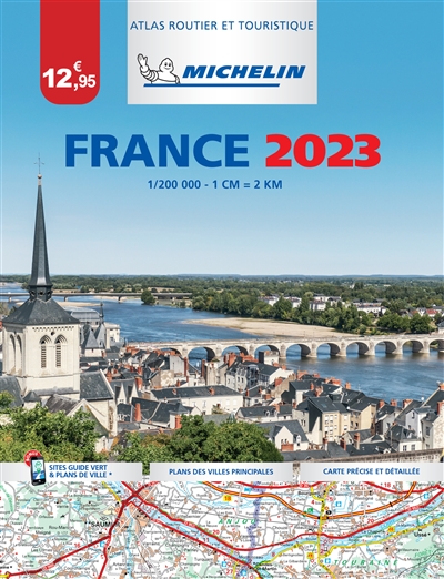 France 2023 : atlas routier et touristique