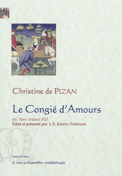 Le congié d'amours : manuscrit Paris, Arsenal 3523