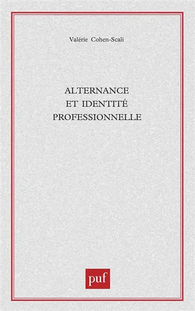 Alternance et identité professionnelle