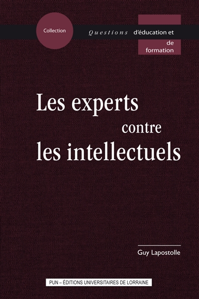 Les experts contre les intellectuels