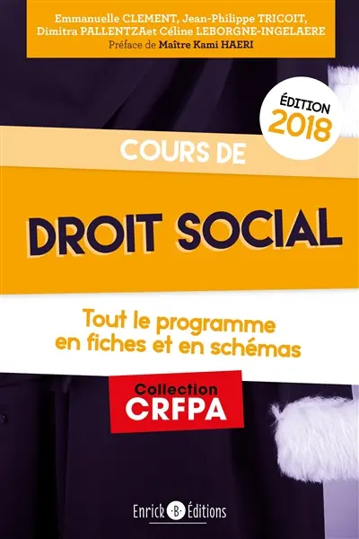 Cours de droit social : tout le programme en 80 fiches et en schémas