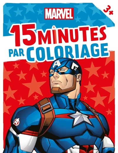 CAPTAIN AMERICA : 15 Minutes par Coloriage : MARVEL
