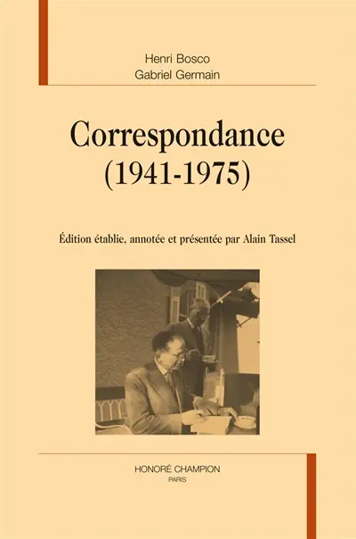 Correspondance (1941-1975)
