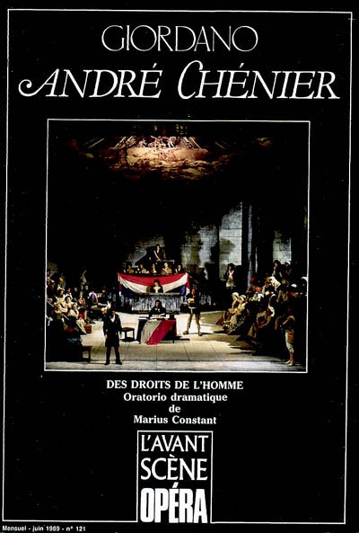 Avant-scène opéra (L'), n° 121. André Chénier