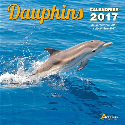 Dauphins : calendrier 2017 : de septembre 2016 à décembre 2017