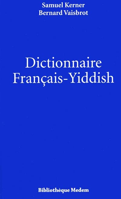Dictionnaire français-yiddish