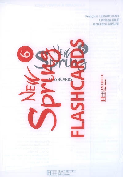 New Spring anglais 6e : flashcards