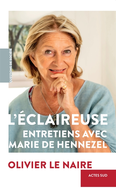 couverture du livre L'éclaireuse : entretiens avec Marie de Hennezel