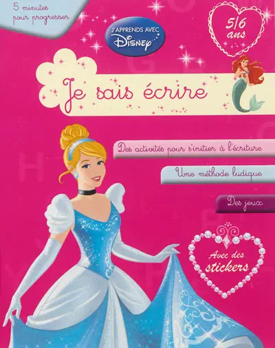 Je sais écrire, 5-6 ans : Princesses