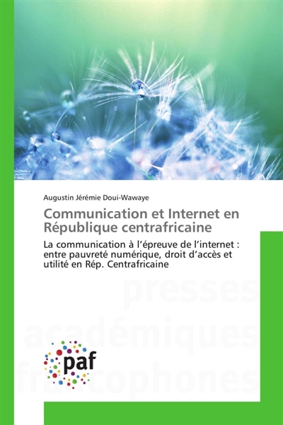 Communication et Internet en République centrafricaine