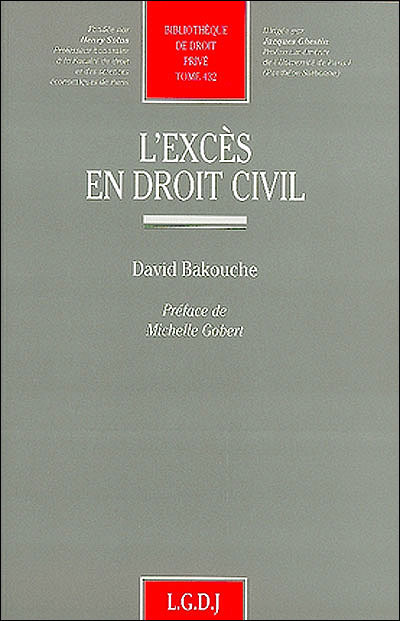 L'excès en droit civil