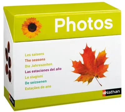 Imagier photos, les saisons