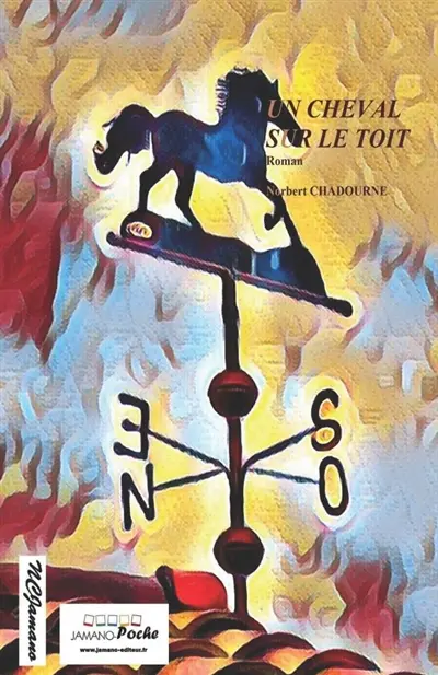 Un cheval sur le toit