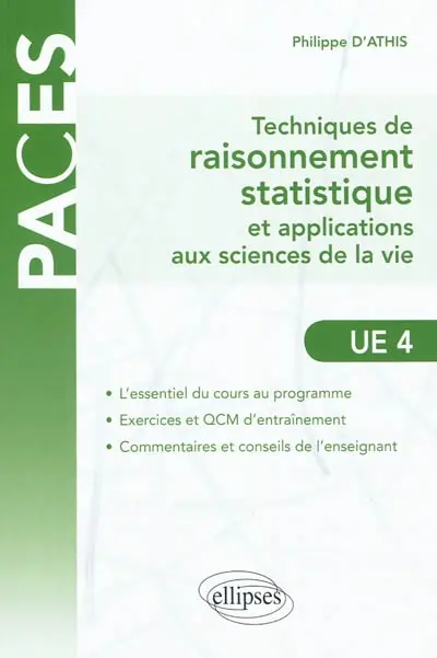UE4, techniques de raisonnement statistique et applications aux sciences de la vie