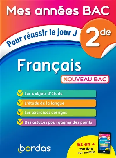 Français 2de : nouveau bac