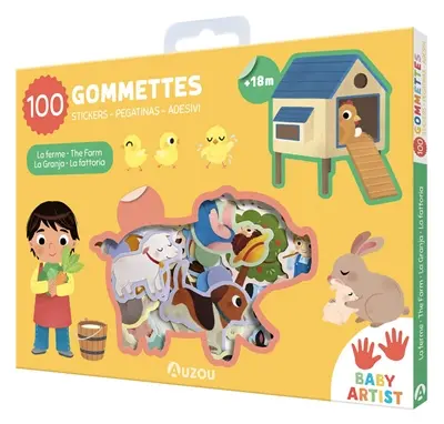 100 gommettes : La ferme 100 gommettes : La ferme
