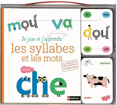 Je joue et j'apprends les syllabes et les mots