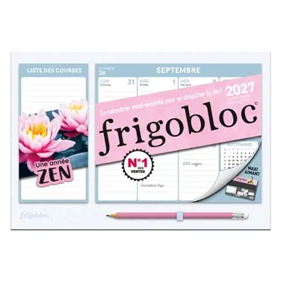 Mini Frigobloc Hebdomadaire Zen 2027 : Calendrier organiseur familial (de sept. 2026 à déc. 2027) Mini Frigobloc Hebdomadaire Zen 2027 : Calendrier organiseur familial (de sept. 2026 à déc. 2027)