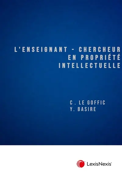 L'enseignant-chercheur en propriété intellectuelle