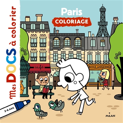 Paris : coloriage