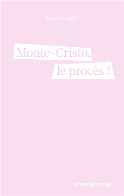 Monte-Cristo, le procès ! : feuilleton juridique